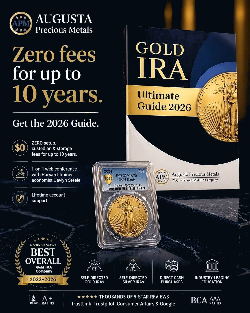 Augusta Precious Metals Gold IRA Guide 2026 Awards